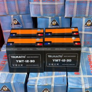 Bộ 4 bình ắc quy xe điện Yamato 48v 30ah