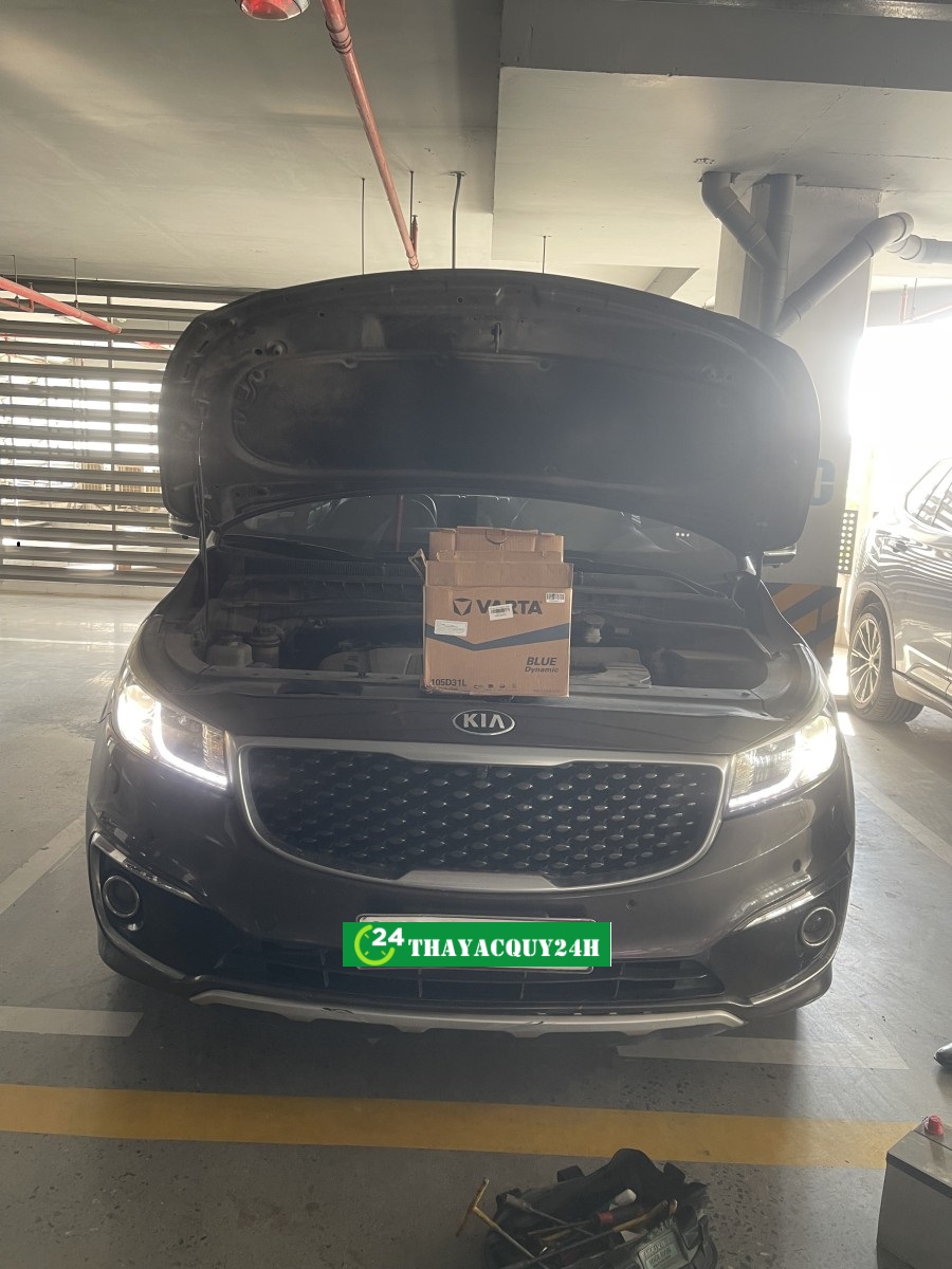 Cứu hộ ắc quy xe Kia Sedona 24/7