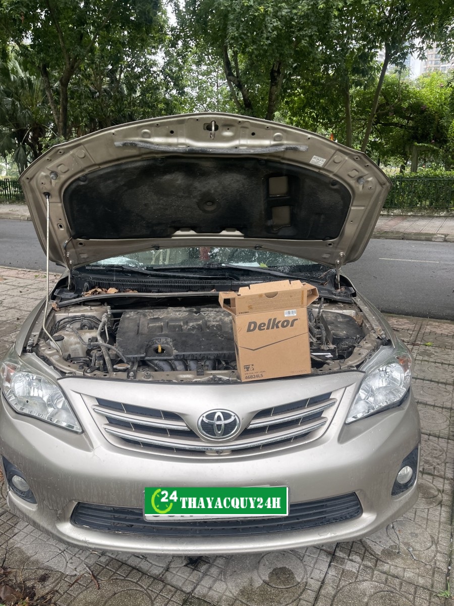 Thay ắc quy xe Toyota Raize chính hãng