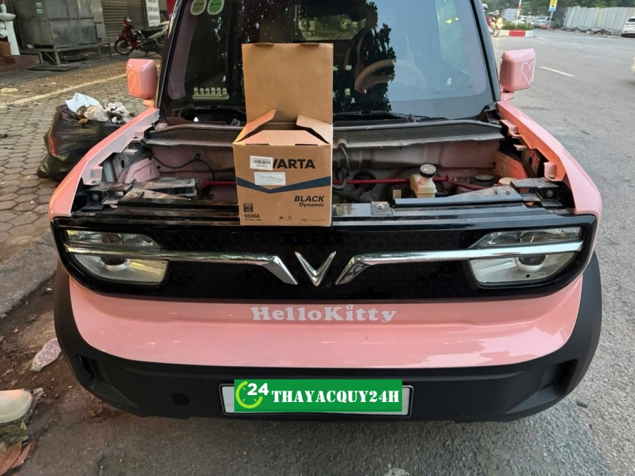 Thay ắc quy xe Vinfast VF3 tận nhà, uy tín 24H