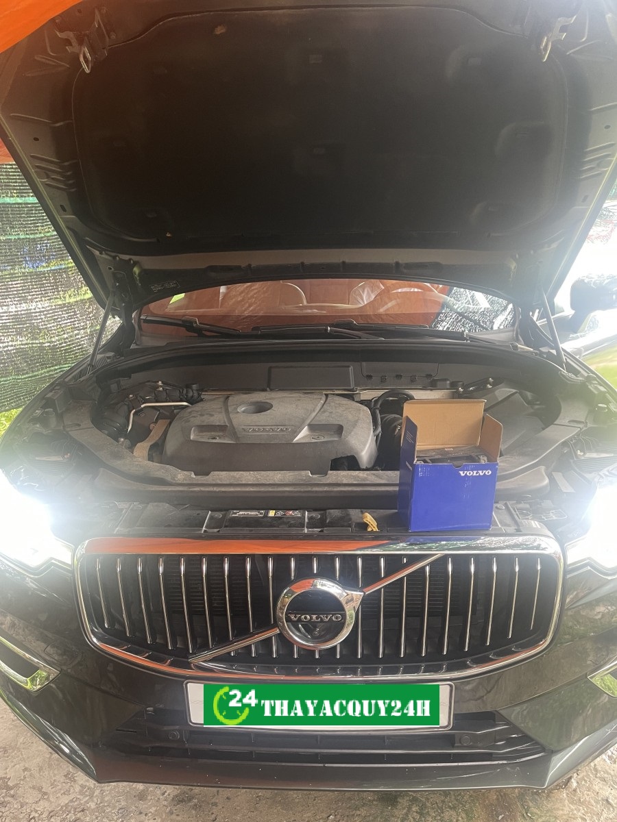 Thay ắc quy xe Volvo S50 tận nhà 24H