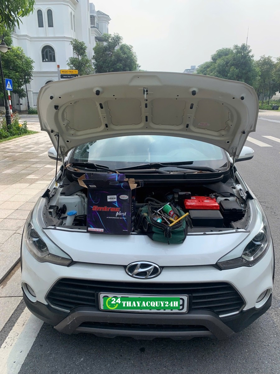 Cứu hộ ắc quy xe Hyundai I30 24/7