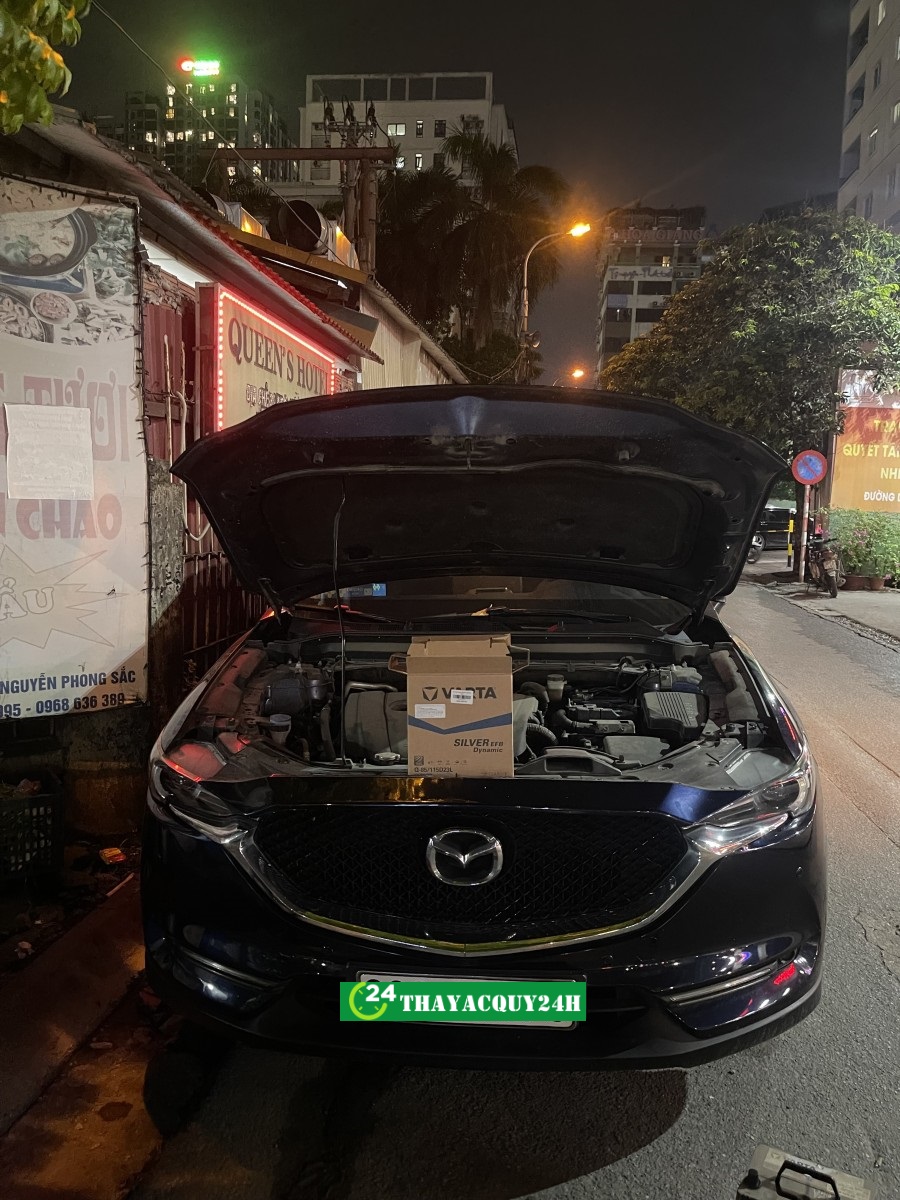 Thay ắc quy xe Mazda CX-5 tận nơi ở Bắc Ninh