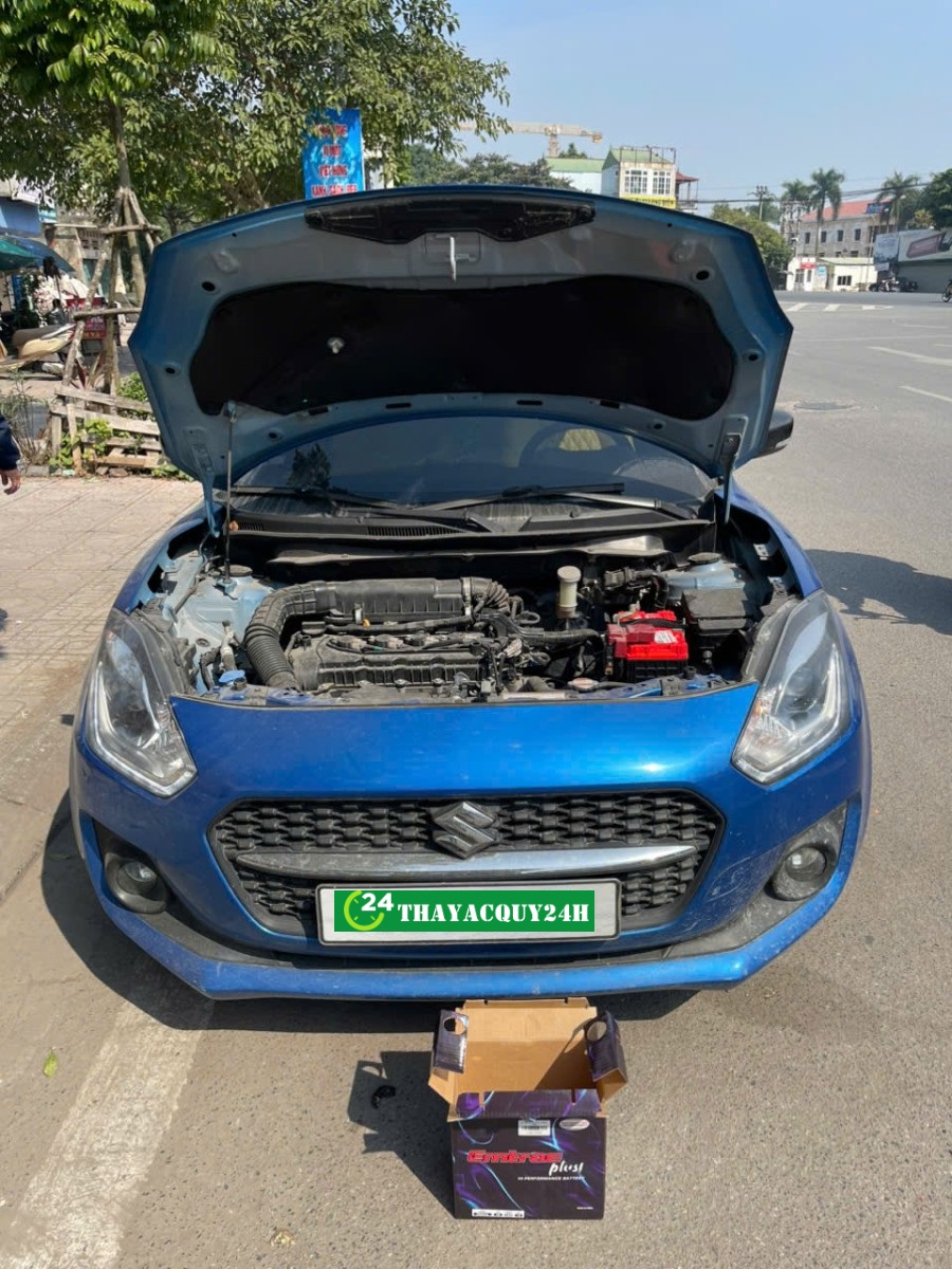 Thay Ắc Quy Xe Suzuki Swift giá tốt, chính hãng