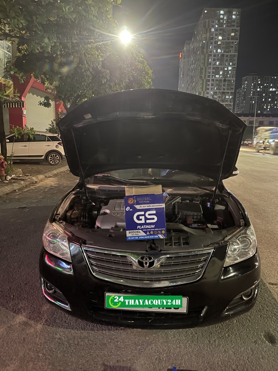 Thay ắc quy xe Toyota Camry tận nơi ở Bắc Ninh