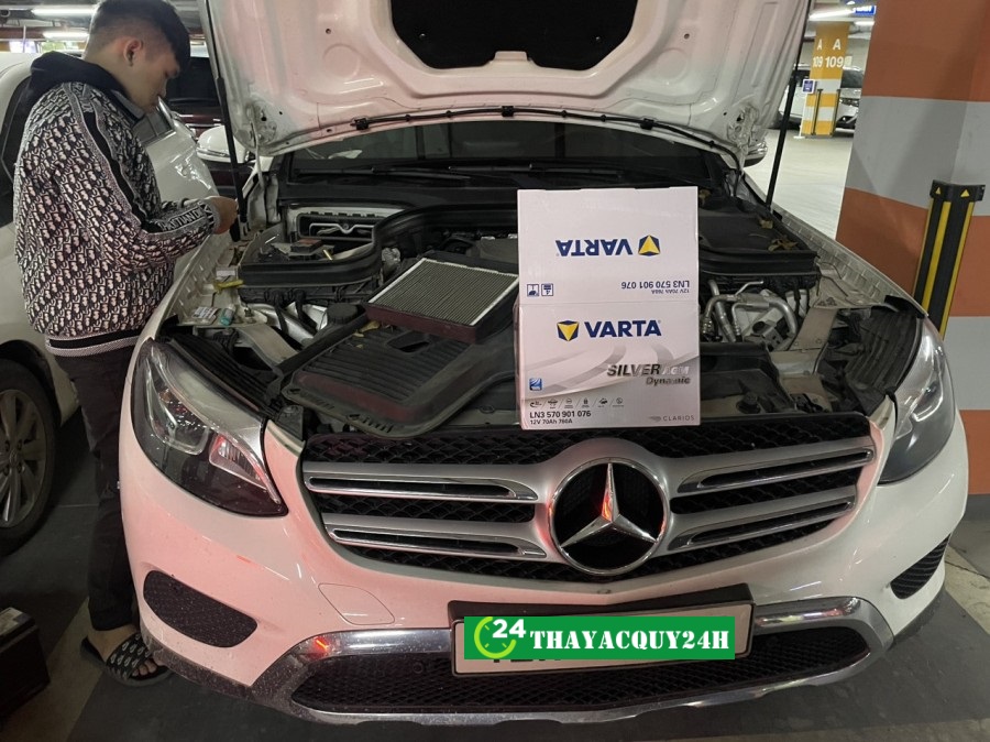 Cứu Hộ Ắc Quy Ô Tô Mercedes S450 ở Bắc Ninh 24/7