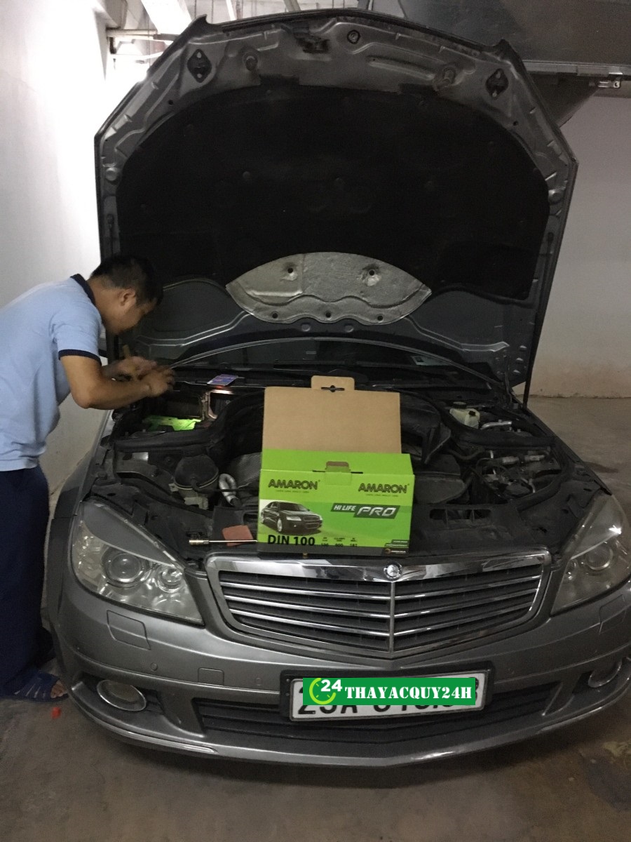 Cứu Hộ Ắc Quy Ô Tô Mercedes C180 24/7